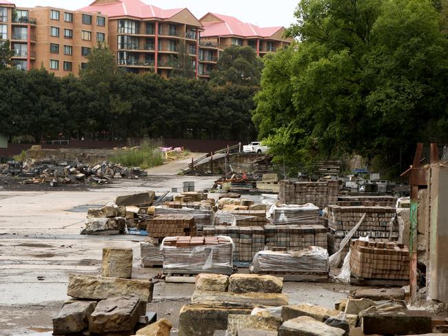 The site became a bus terminal. Picture: Chris Pavlich.