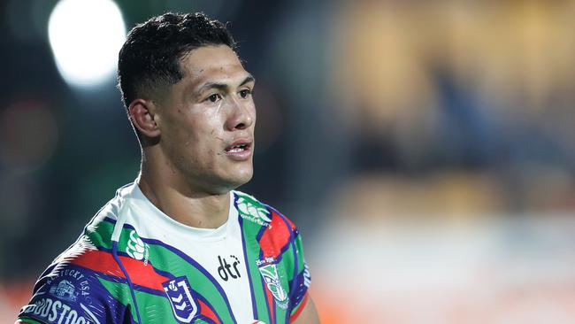 Roger Tuivasa-Sheck was ruled out of the Warriors’ clash with Melbourne. Picture: AAP