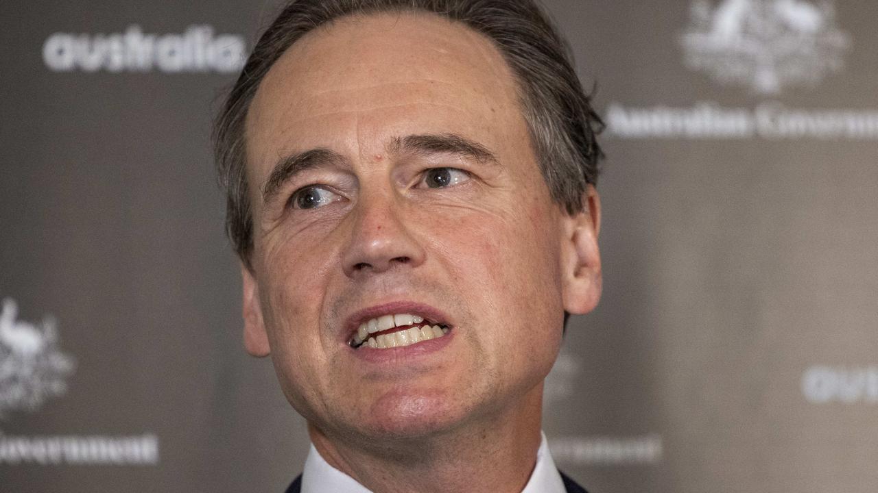 Health Minister Greg Hunt confirmed the decision today, but stressed they wouldn’t replace the standard test. Picture: NCA NewsWire/Wayne Taylor