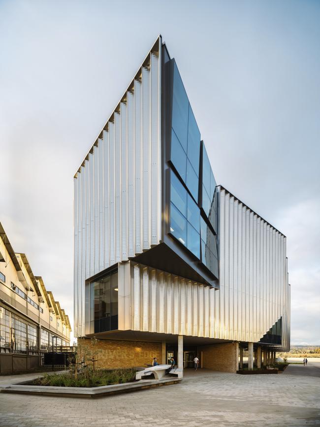 River's Edge Building, University of Tasmania by Wardle Studio. Picture: Adam Gibson