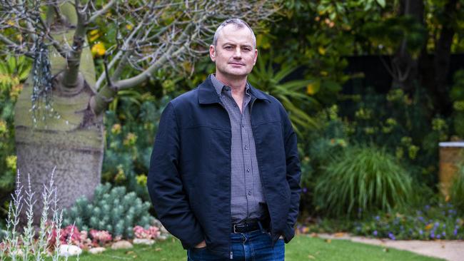 Simon Holmes a Court pictured at his Melbourne home. Picture: Aaron Francis