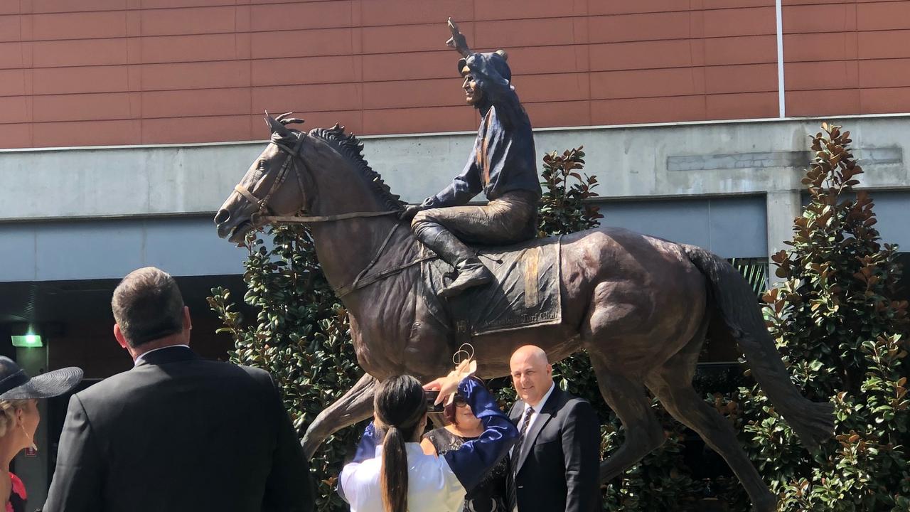 Winx statue for At The Track