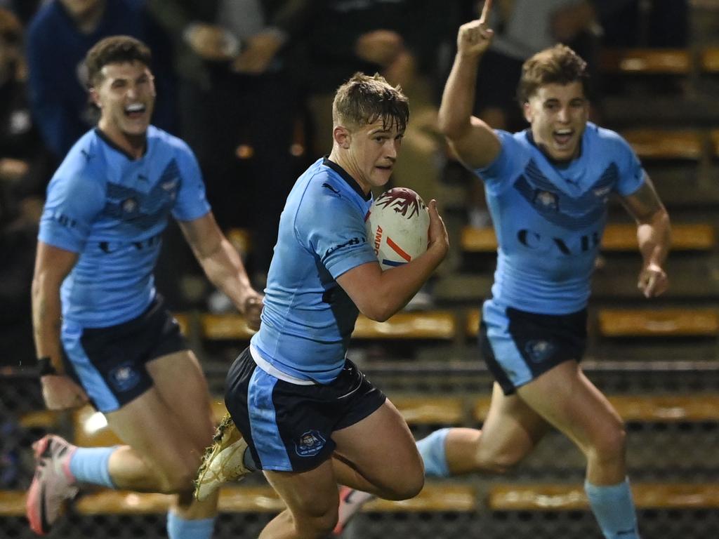 Matthew Arthur playing under-19s Origin. Picture: NRL Photos