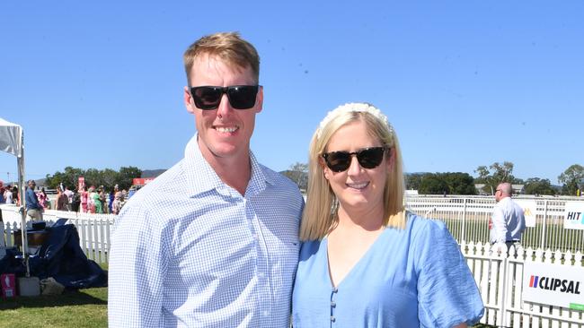 Ladies Day socials at Cluden. Steve and Amy Austin. Picture: Evan Morgan