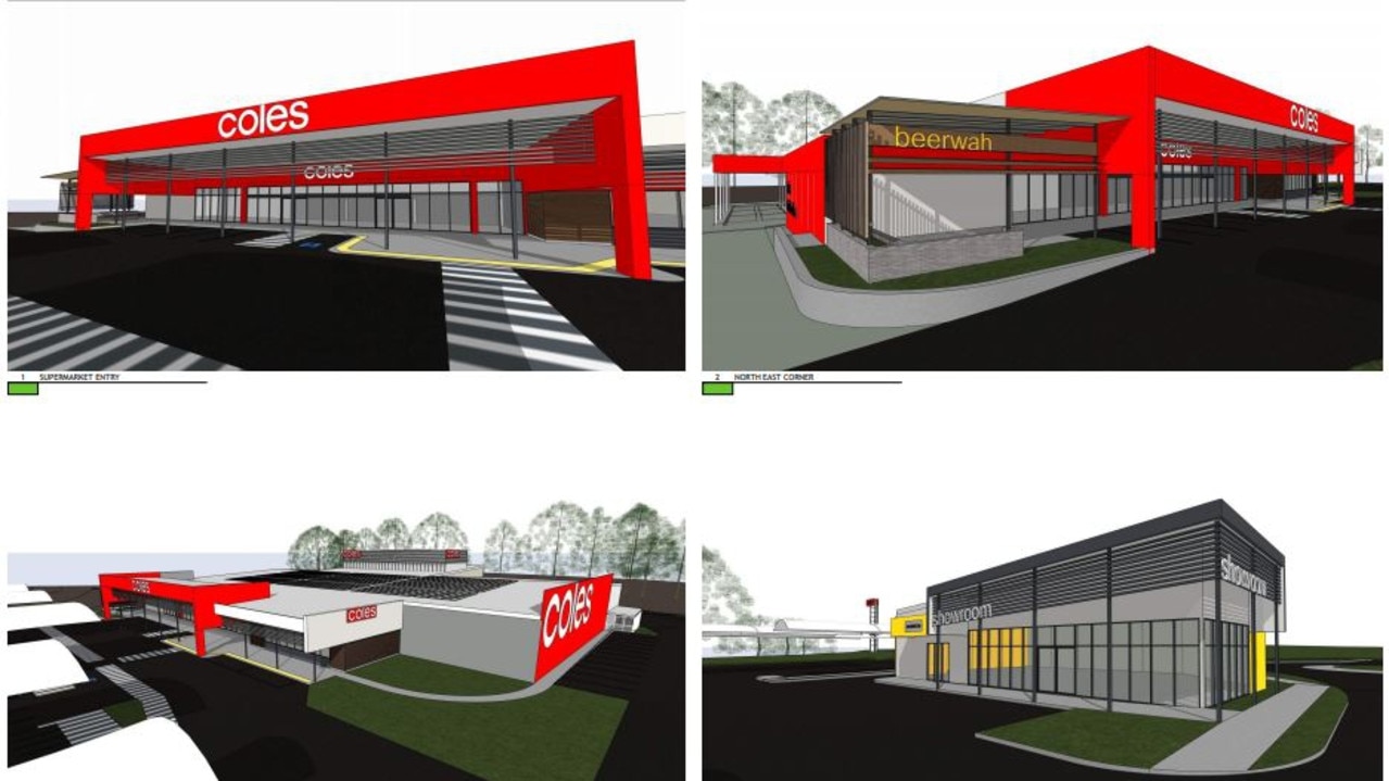 Sunshine Coast Council planners have recommended the council to refuse Coles Development Group's application for a supermarket and homemaker centre at 8 Roys Road, Beerwah.