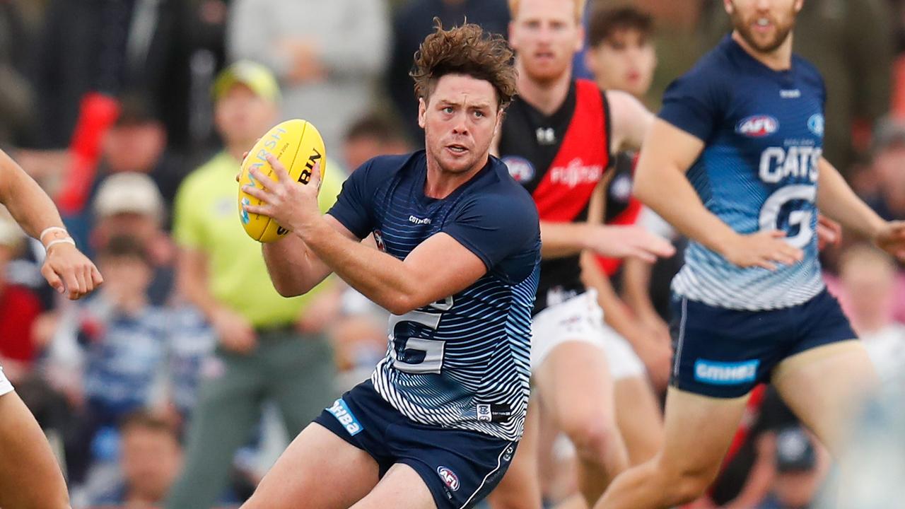 Jack Steven could be back at Geelong HQ within days. Picture: Michael Willson