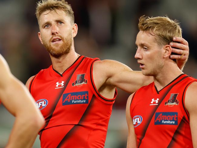 Dyson Heppell has fired back at criticism of the Bombers Picture: AFL Photos/Getty Images