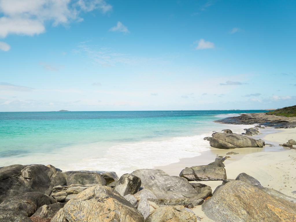 <h2>HIKE THE CAPE TO CAPE TRACK IN AUGUSTA</h2> Augusta is located right on the tip of Cape Leeuwin, 310km south of Perth, and is the perfect place to watch the waters of the Indian and Southern Ocean meet. Explore long sandy beaches and tall Karri trees or follow the 135km-long Cape to Cape track from Cape Naturalist along the coast and discover one of the most biodiverse regions on the planet.