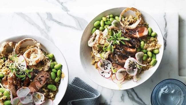 Mid-week meals should always be this fast and fab according to Shannon Bennett and we agree. Credit: delicious.com.au