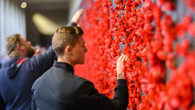 It’s not overspending but young people honouring our Anzac tradition that seems to upset some of the Left. Picture: Rohan Thomson/Getty Images