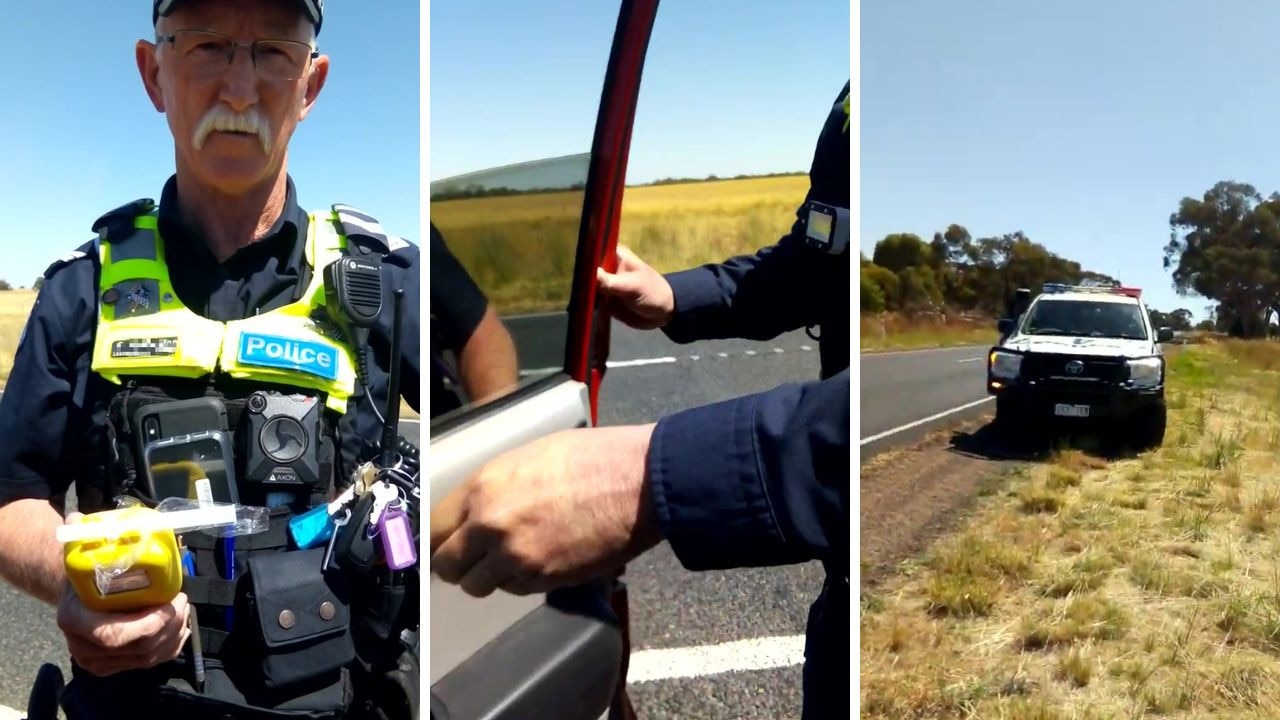 A cop has given a “perfect” response to a sovereign citizen refusing to comply with the law. Picture: YouTube.