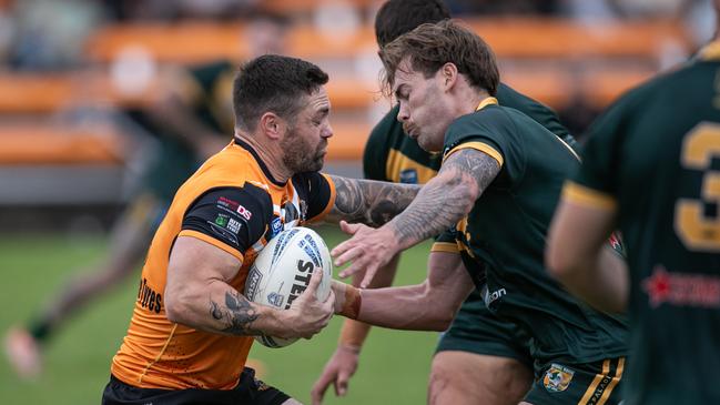 Grant Nelson and Jacob Smeaton. Picture: Julian Andrews