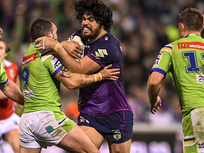 Tohu Harris suffered a concussion against the Raiders.