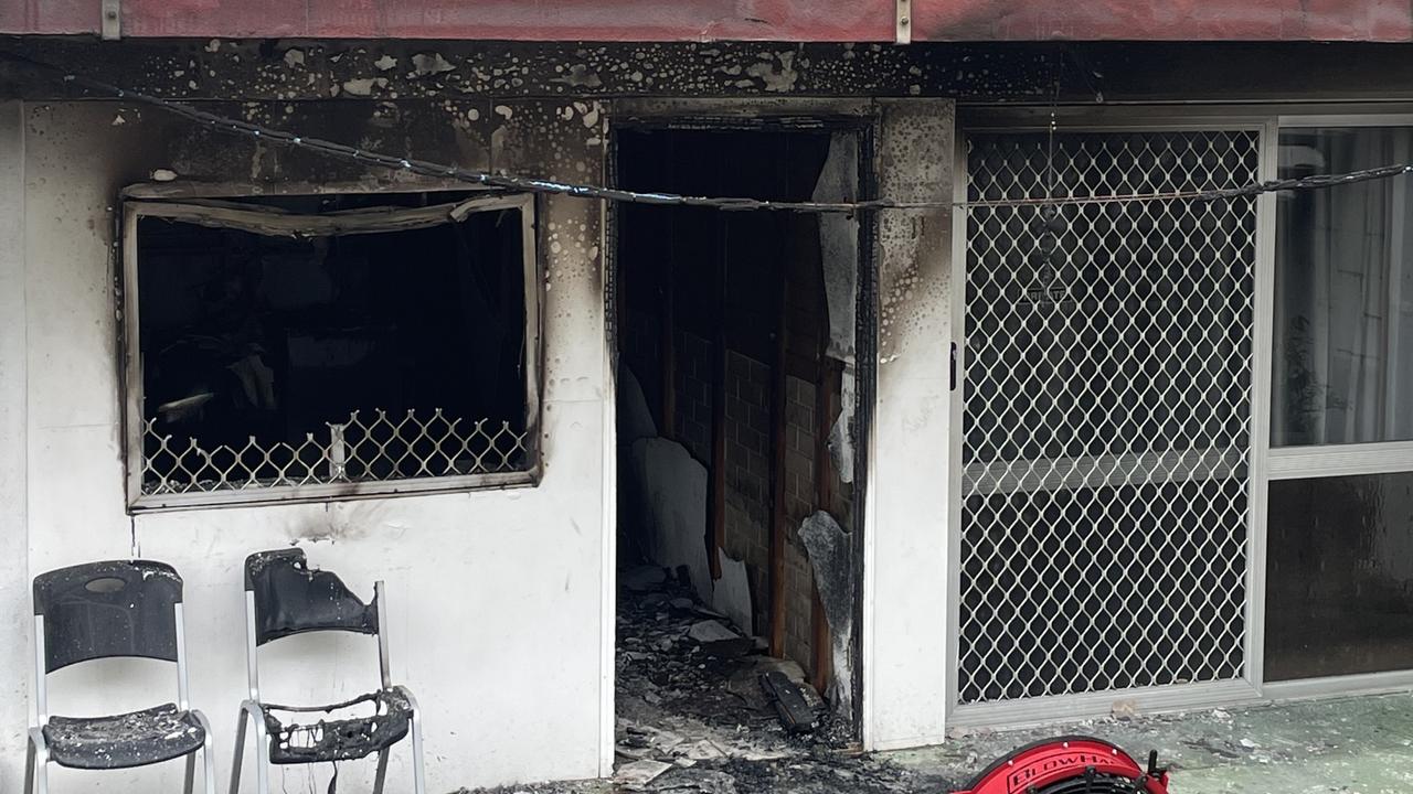 Man hospitalised after Brisbane motel blaze