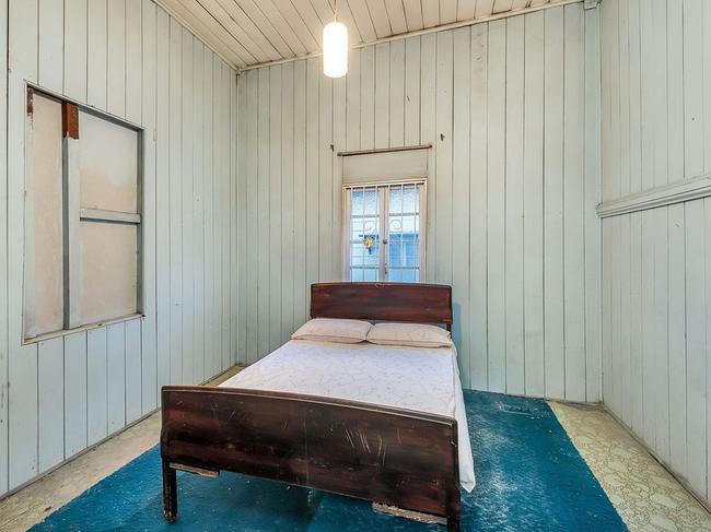 A bedroom of the Woolloongabba house