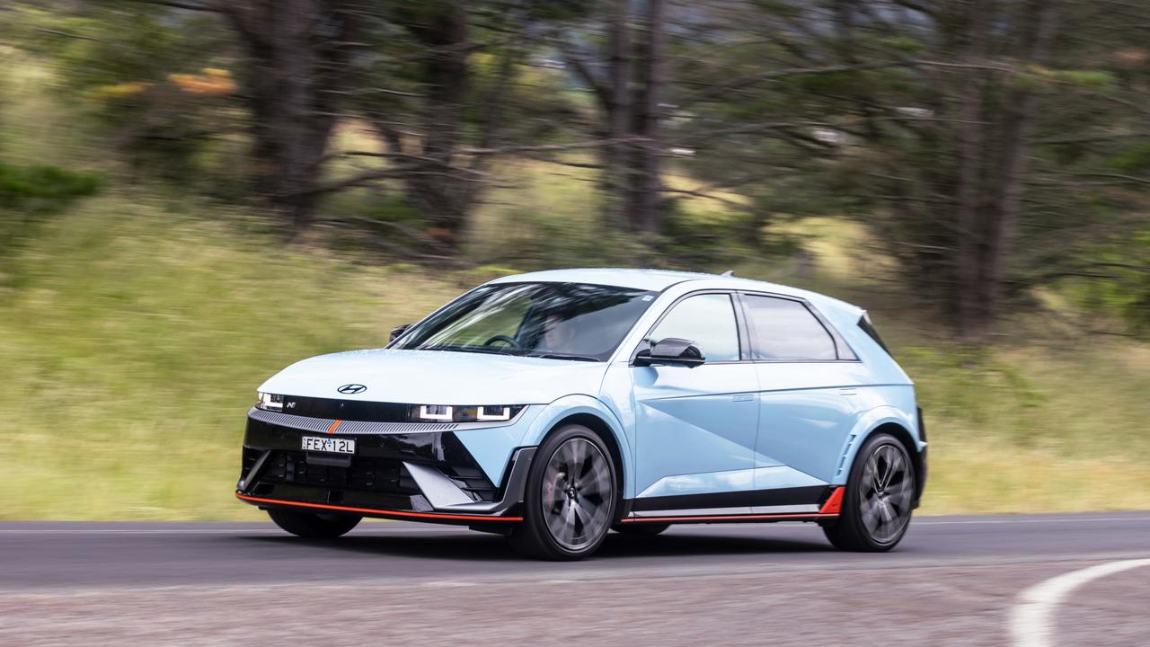 2024 Hyundai Ioniq 5 N. Photo: Thomas Wielecki