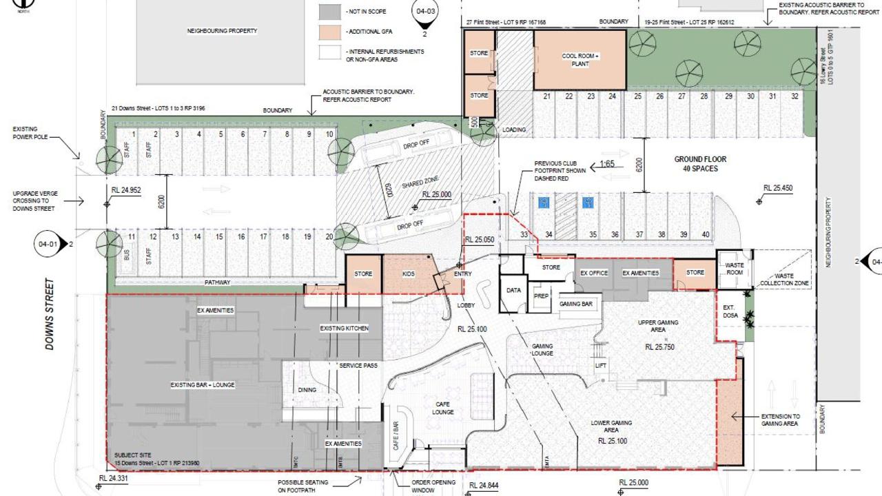 Expansion plans for Jets Leagues Club, North Ipswich. Picture: Landpartners/Ipswich Jets