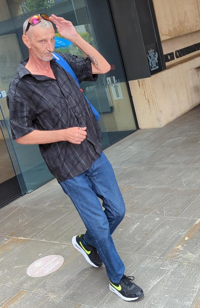 Peter Allan Wood outside Ipswich Court on December 20, 2023. Picture: Nicola McNamara