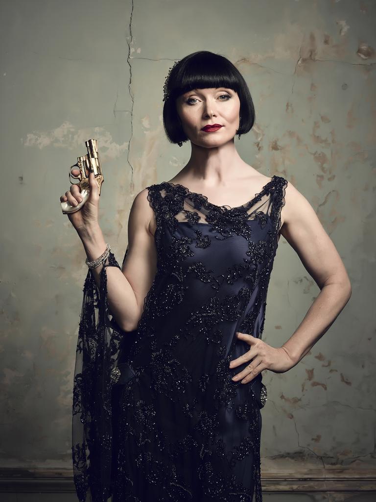 Essie Davis, who is well known for her role in drama series Miss Fisher's Murder Mysteries, has been working on a string of new projects. Picture: Supplied