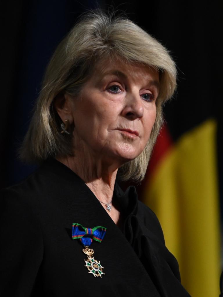 Former Minister for Foreign Affairs of Australia Julie Bishop. Picture: NewsWire / Martin Ollman