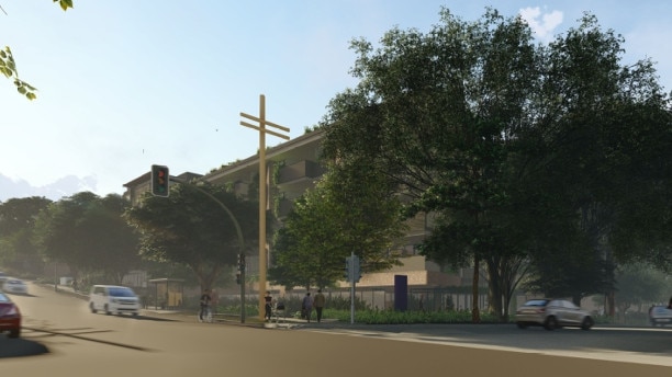 The site sits on 95-115 River Rd.