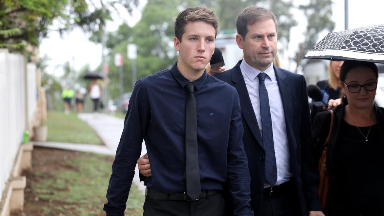 Parker told police he felt he’d “had a good sleep” before the crash. Picture: Damian Shaw