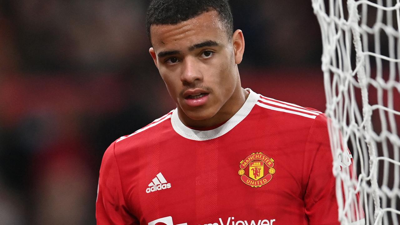 Manchester United striker Mason Greenwood will not be returning to the team. (Photo by Paul ELLIS / AFP)