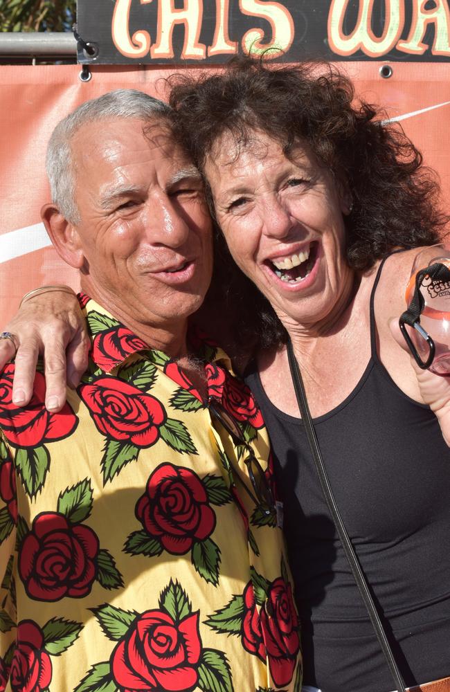 Brian Archer and Charmaine Archer at day 3 of the 2023 Caloundra Music Festival. Photo: Elizabeth Neil