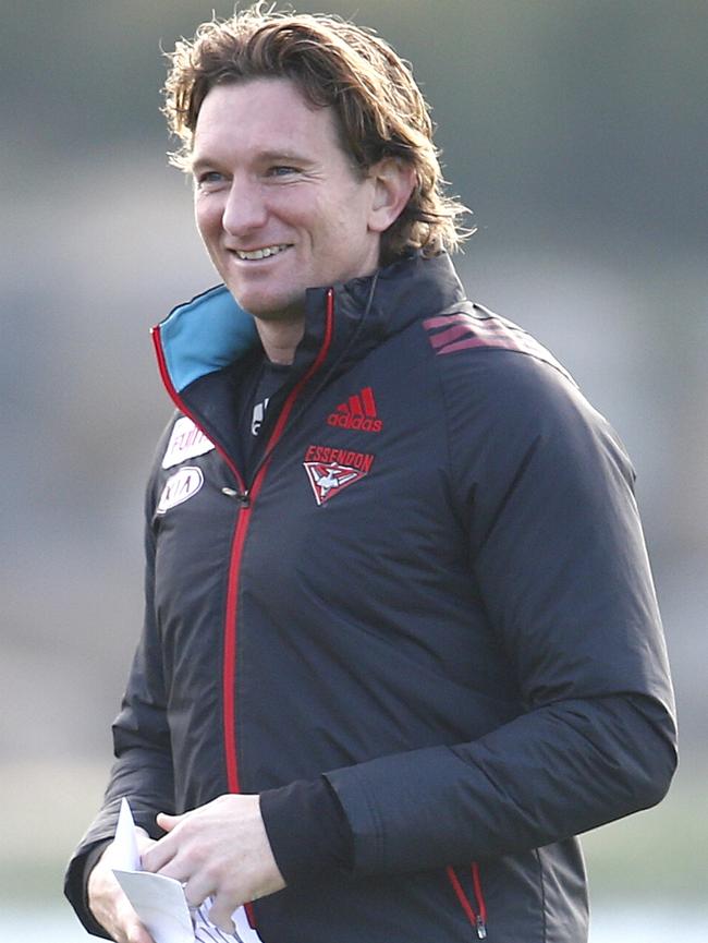 James Hird has teamed up with Shane Crawford for a new podcast. Picture: Michael Klein