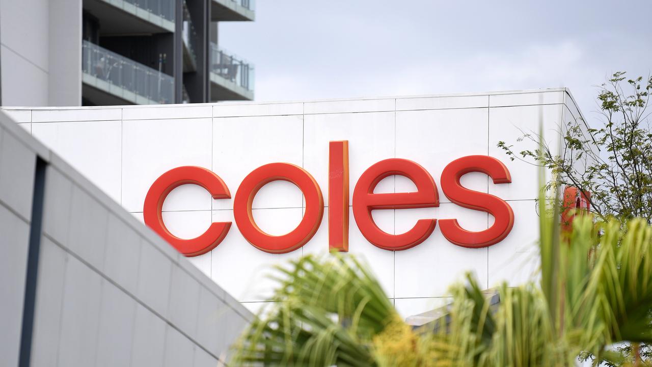 A Coles trading update helped lift the market. Picture: NCA NewsWire/Dan Peled