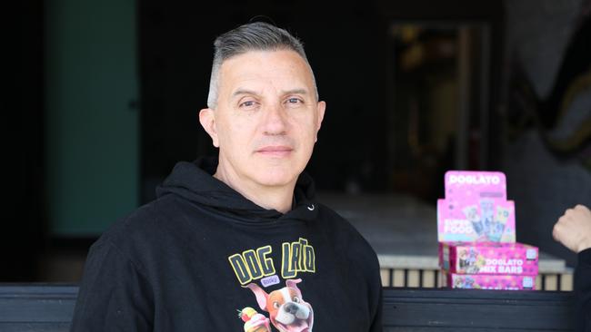 Doglato owner Oscar Valejjo is still counting the costs after his social media accounts were hacked by scammers. Picture: Jack Boswell/Supplied.