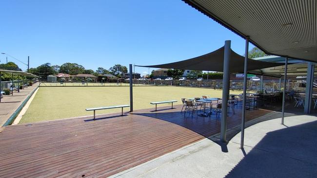 A photo of the current bowling greens.