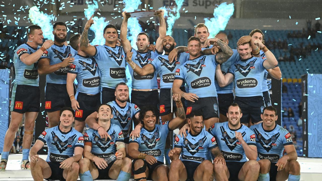 NSW claim State of Origin. Picture: NRL Photos