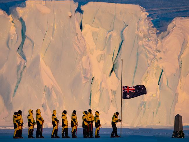 Commemorations for 89 explorers in the Australian Antarctic Division were different from the rest of the nation - they were able to gather, drink, play two-up, as the Antarctic region remains free from COVID-19 and the pandemic lockdown laws.