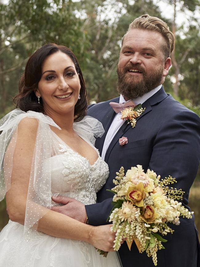 Luke and Poppy. Pictures: Channel 9