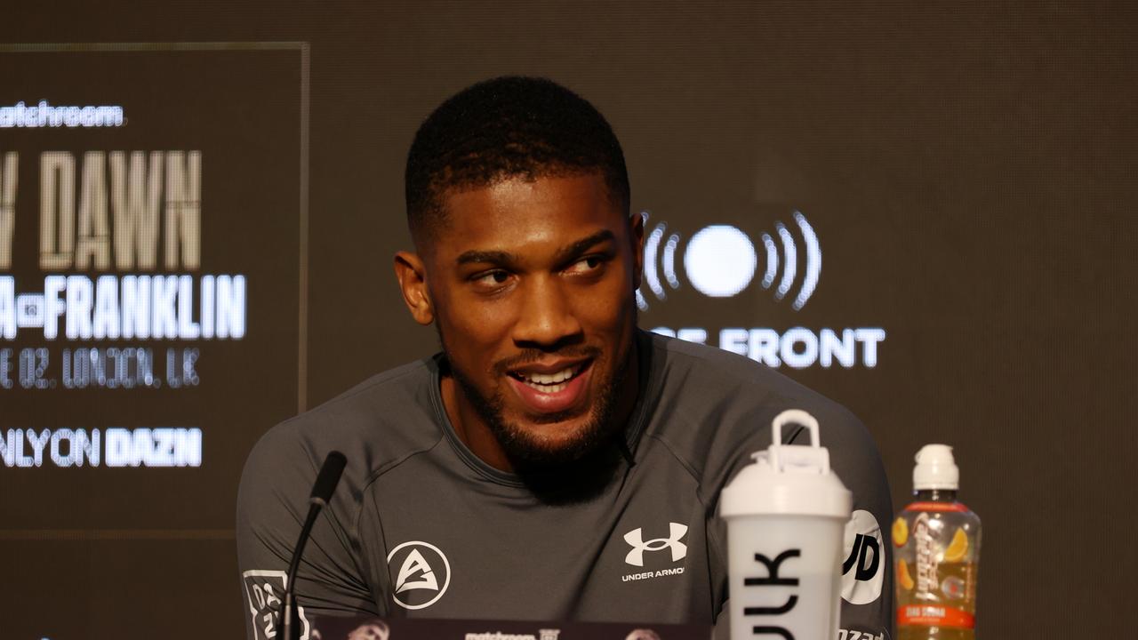 Anthony Joshua pledged to retire if he loses. (Photo by James Chance/Getty Images)