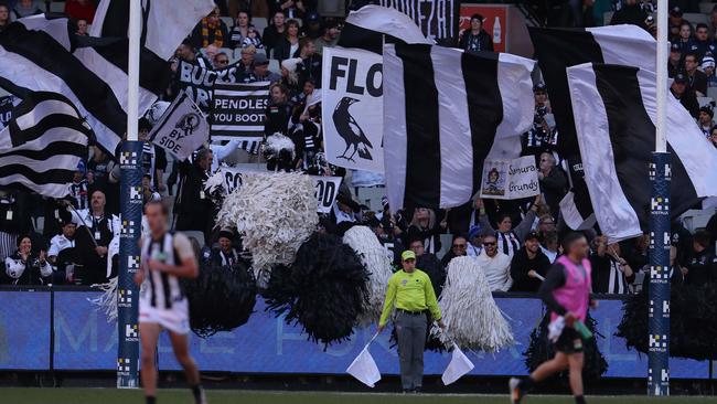 The AFL is planning to take up to 4000 seats from the Pies in the new deal. Pic: Michael Klein