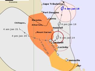 TC KIMI: NQ regions put on cyclone watch