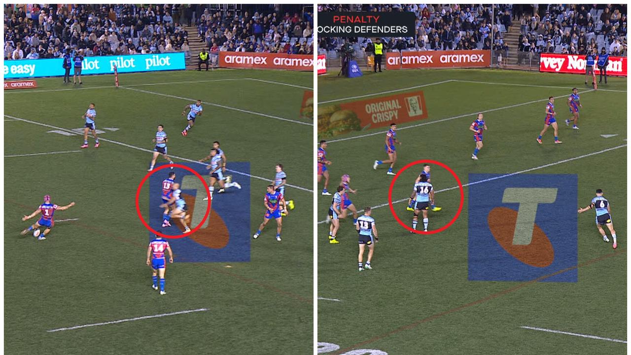 Kalyn Ponga and Dan Atkinson's denied field goals.