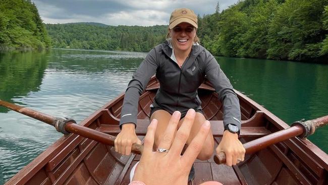 Chelsea Randall and Marijana Rajcic engaged again Picture: Instagram