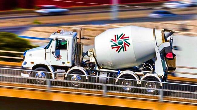 Up to 1 million tonnes a year of Barro product is transported via road trucks on to Mount Cotton Rd. Picture: Barro Group