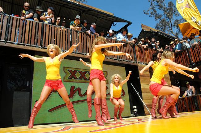 The XXXX Angels. Picture: Craig Warhurst
