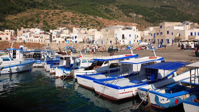 On Marettimo, a small island off the coast of Sicily, one of the key pastimes is boating around grottoes. Photo: Getty Images