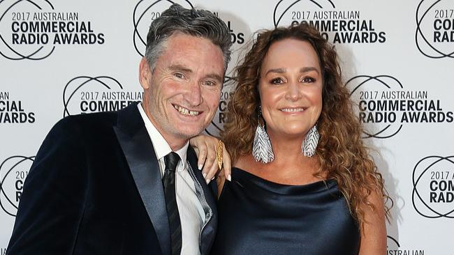 Dave Hughes and Kate Langbroek at the recent radio awards. Picture: Ian Currie