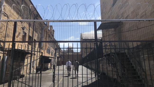 Parramatta Gaol leading into the quadrangle.