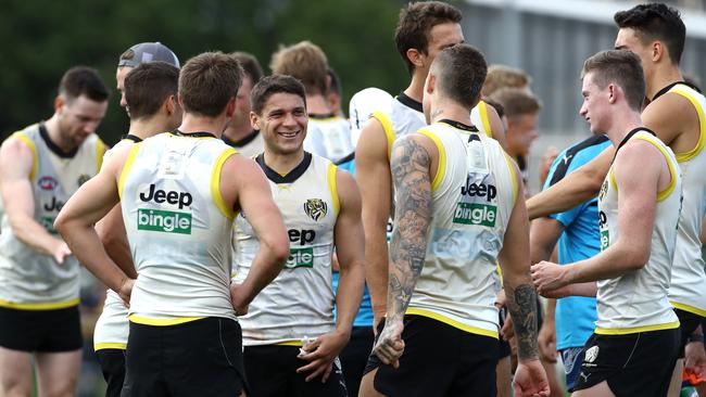Dion Prestia has high hopes for Richmond in 2017. Picture: Mark Dadswell