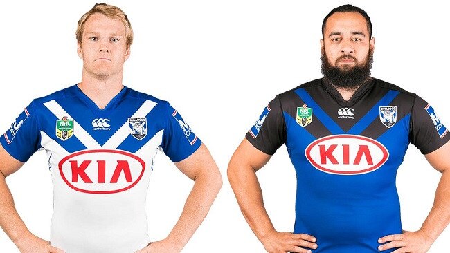 Bulldogs jerseys for the 2017 season.