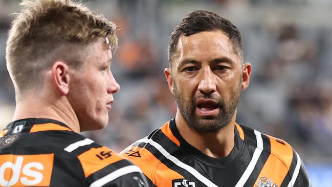 Harry Grant has backed Benji Marshall to turn things around at Wests Tigers. Picture: Cameron Spencer/Getty Images