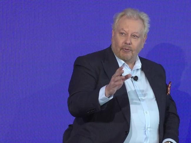 03-12-2024 - Richard White founder WiseTech Global appears at company's investors day in Sydney.