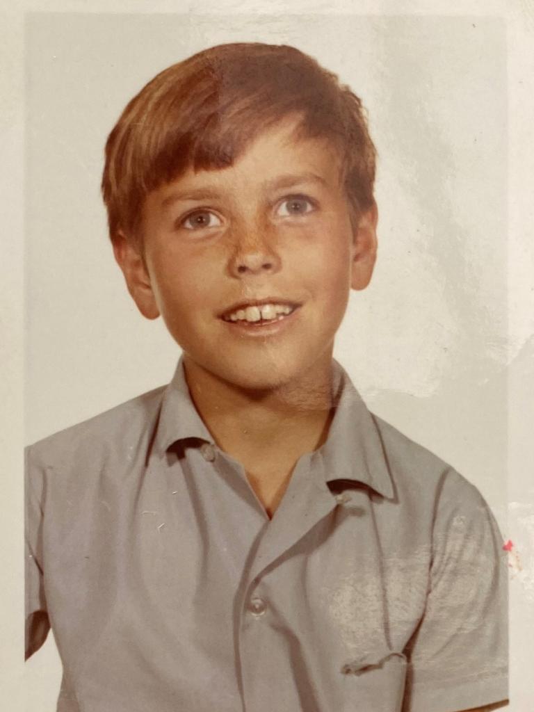 East End Cellars founder and owner Michael Andrewartha in his school days. For Old School Ties feature. Pic: Supplied